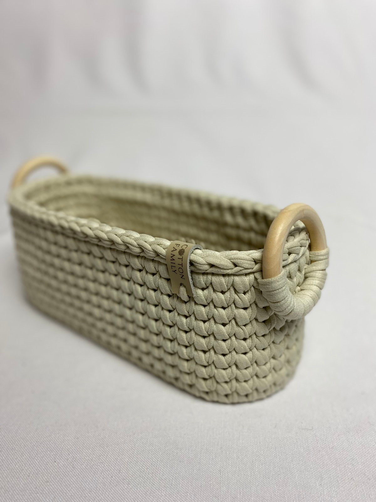 "WOODLOOP" Organizer Basket SMALL