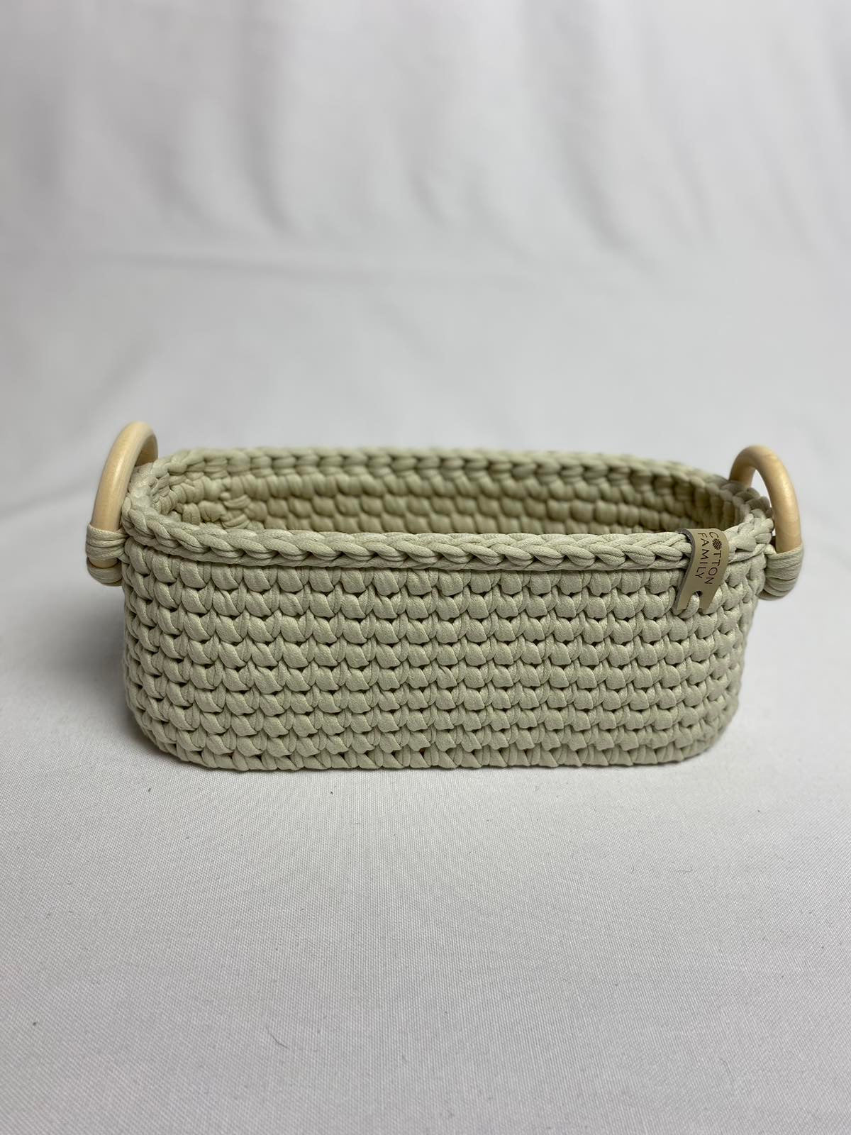 "WOODLOOP" Organizer Basket SMALL