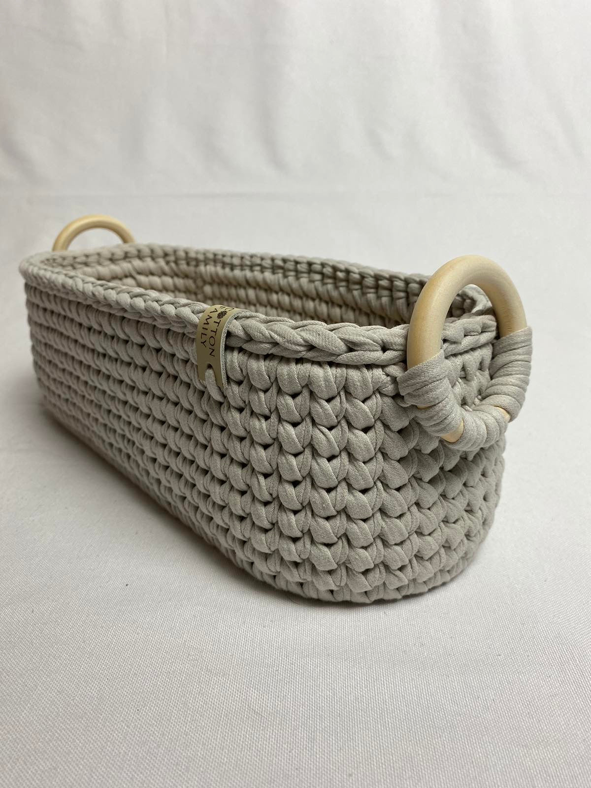 "WOODLOOP" Organizer Basket MEDIUM