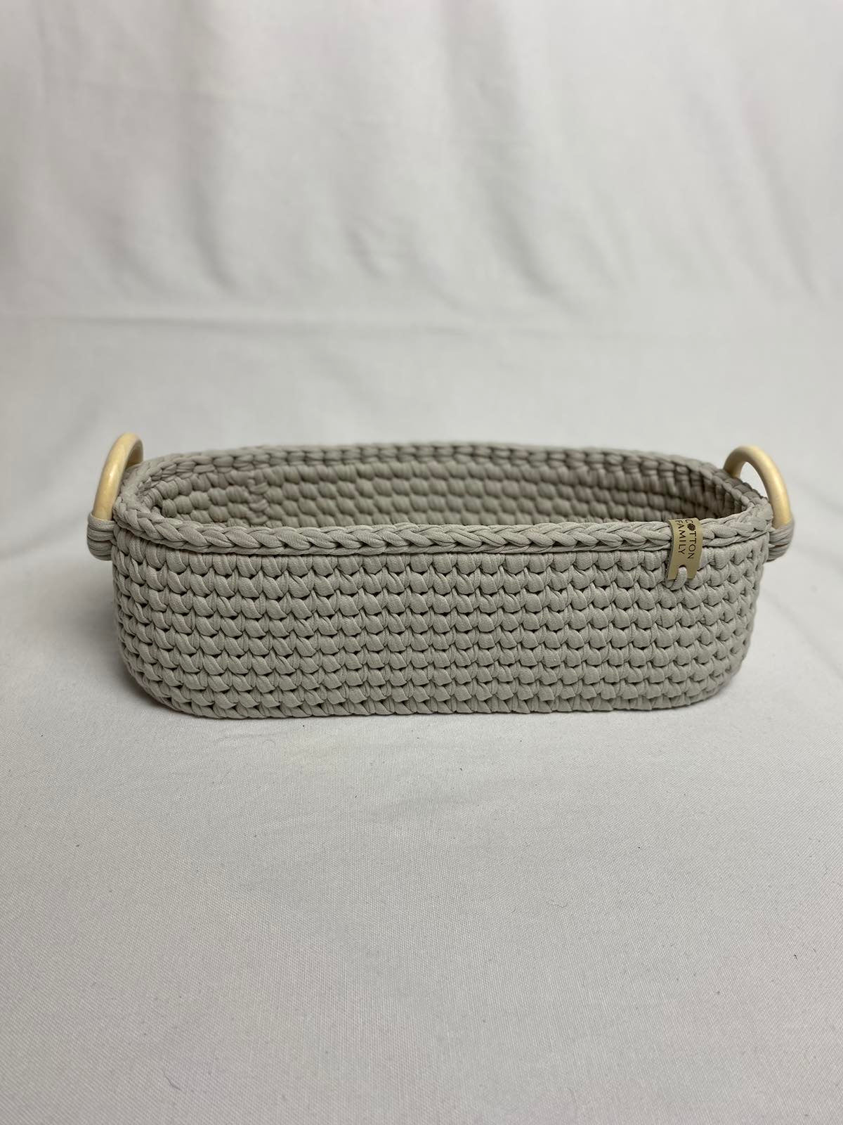 "WOODLOOP" Organizer Basket MEDIUM