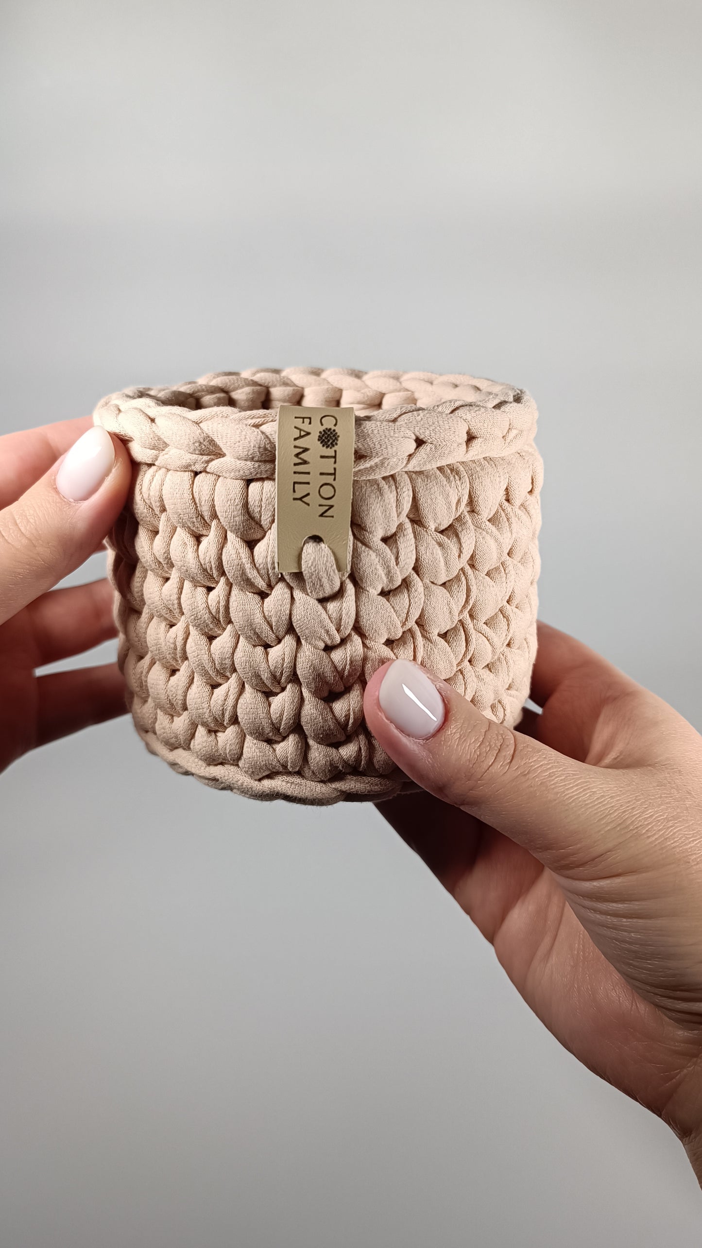 "CLASSIC"  Set of 3 Round Organizer Baskets