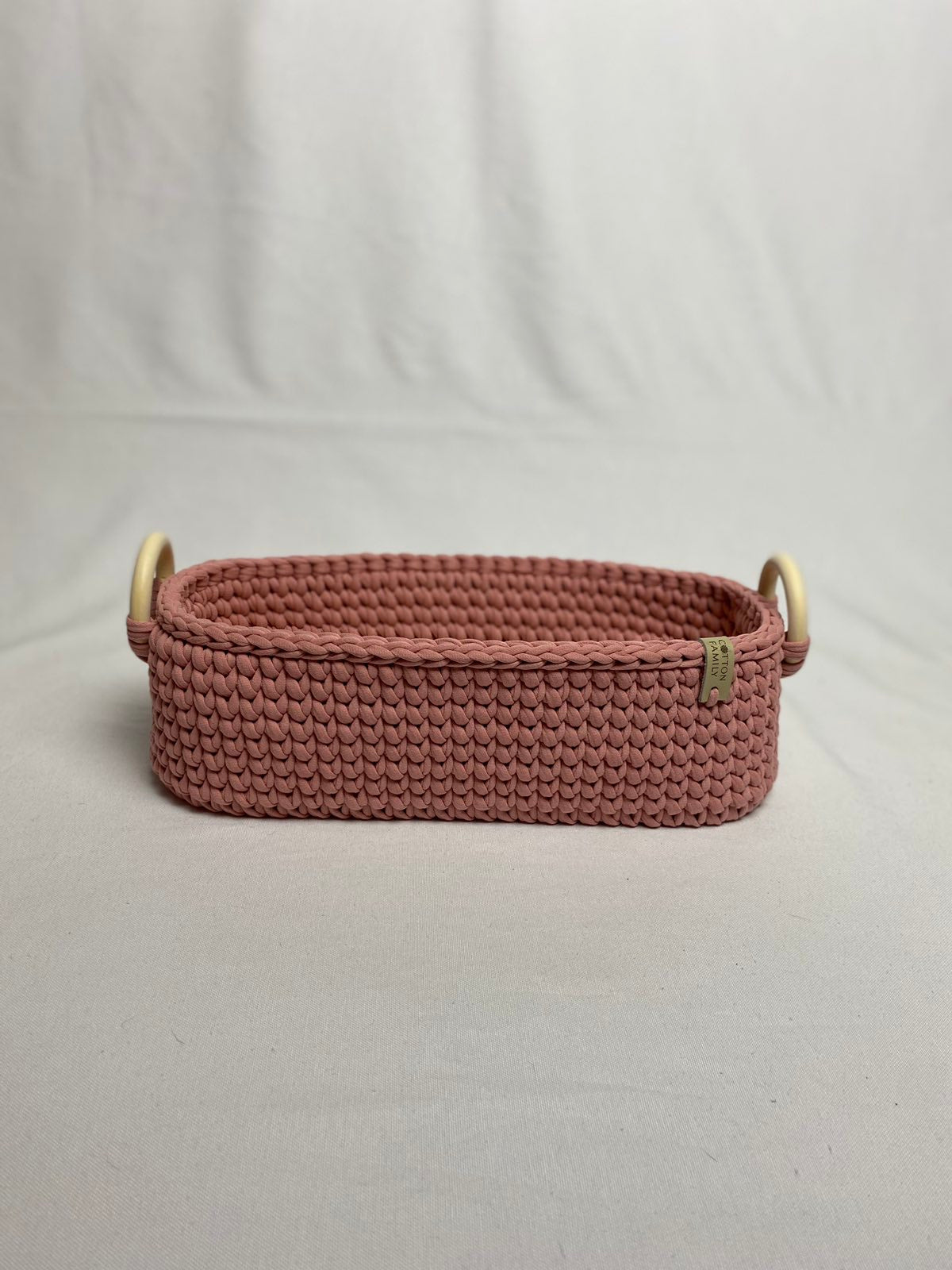 "WOODLOOP" Set of 2 Organizer Baskets