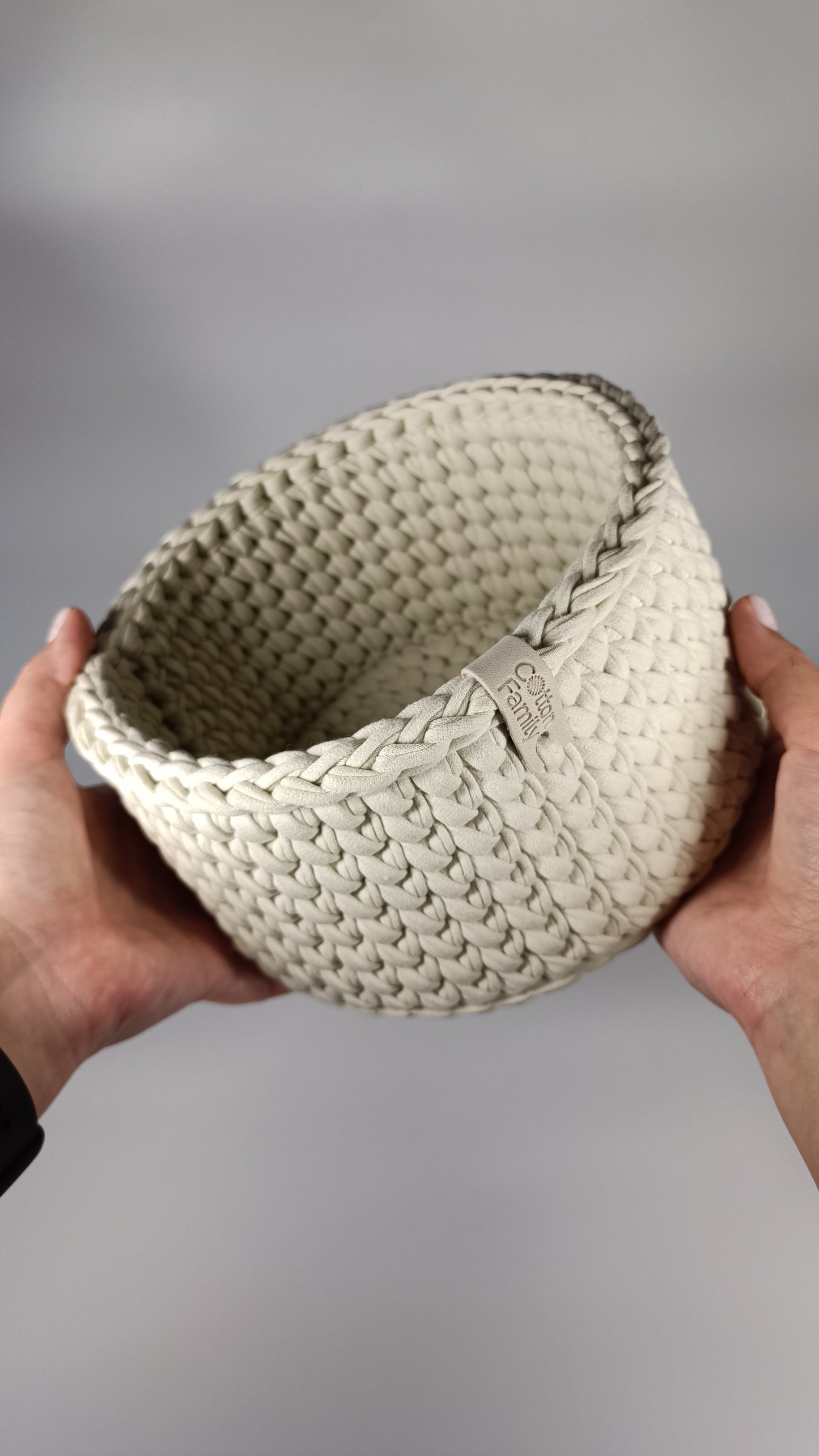 "CLASSIC" Set of 3 Round Organizer Baskets