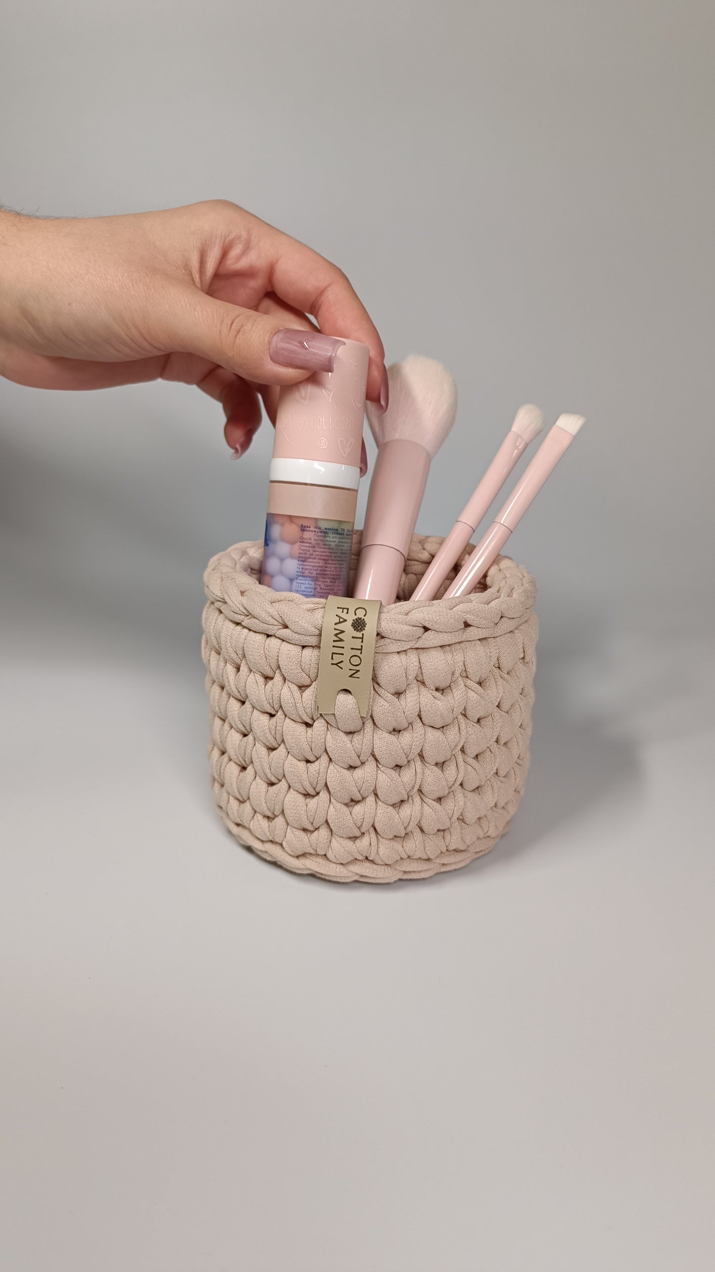 "CLASSIC"  Set of 3 Round Organizer Baskets