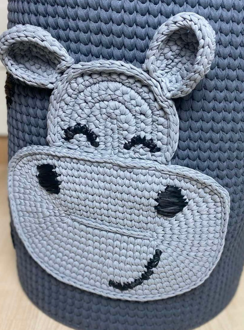 "HIPPO" storage basket LARGE