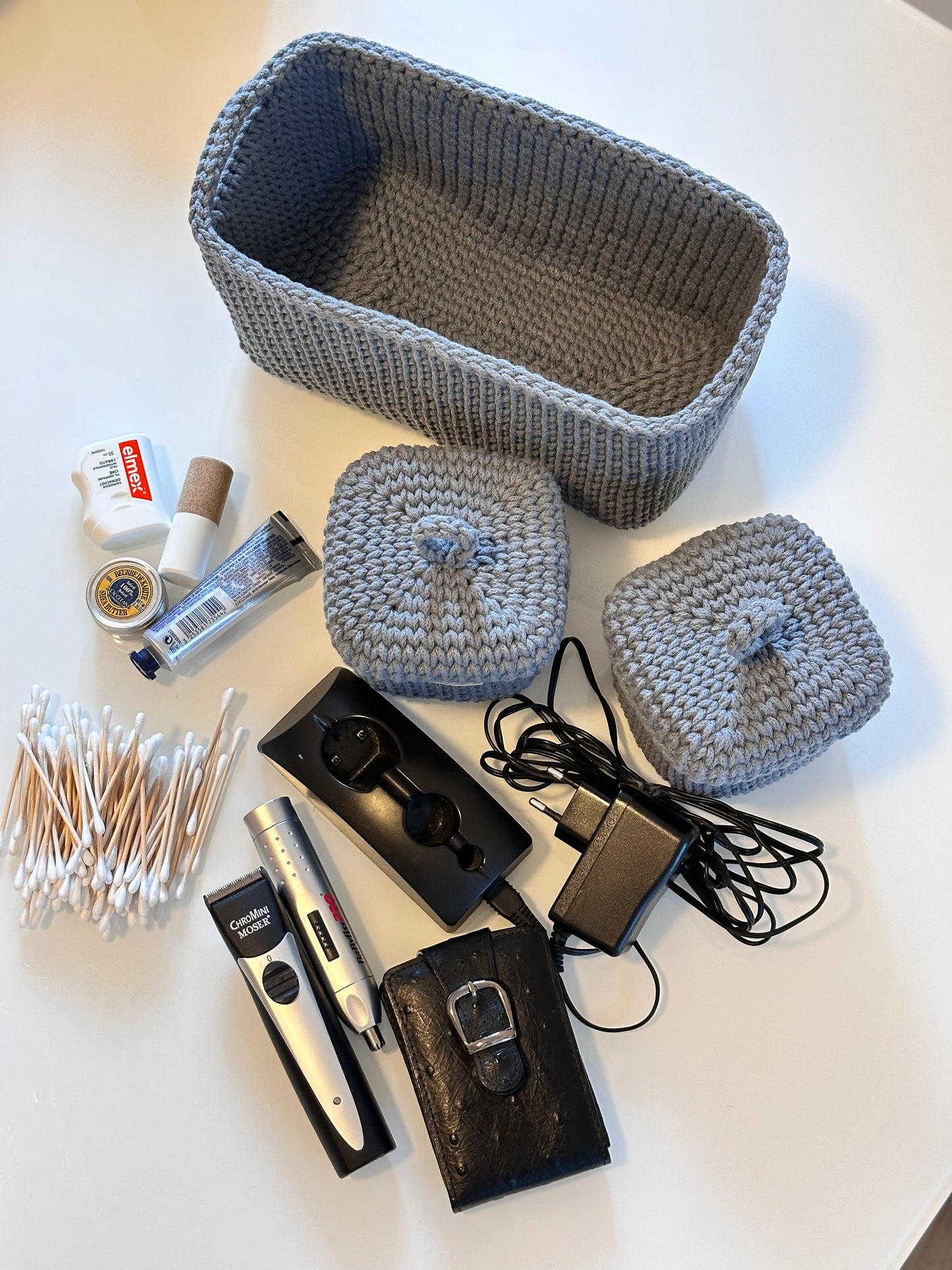 "QUAD BOX" Set of 3 Organizer Baskets