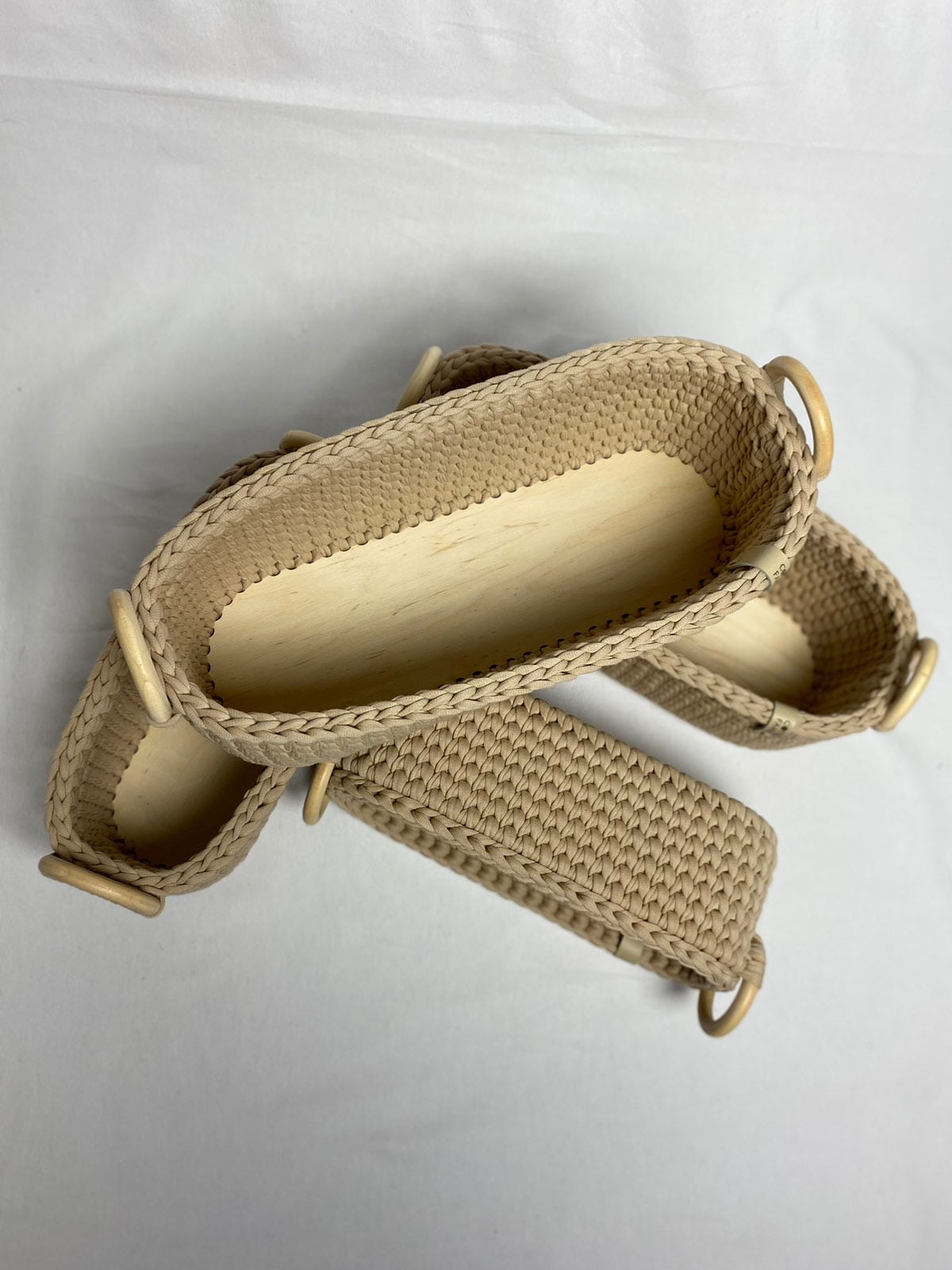 "WOODLOOP" Organizer Basket MEDIUM