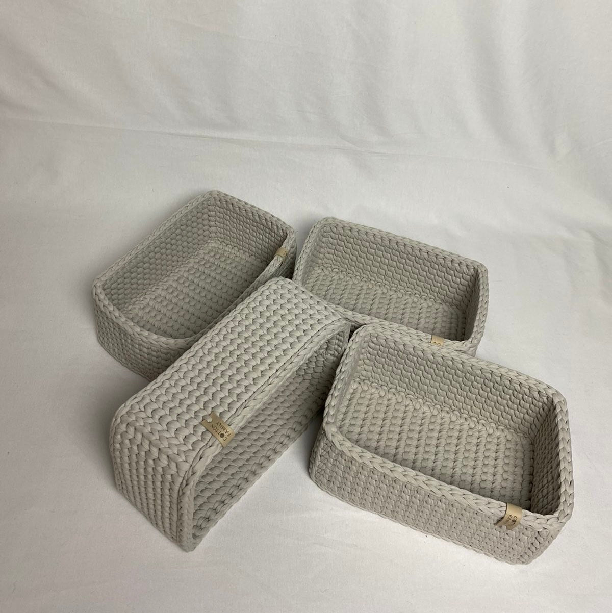 "RECTO" rectangular Organizer Basket