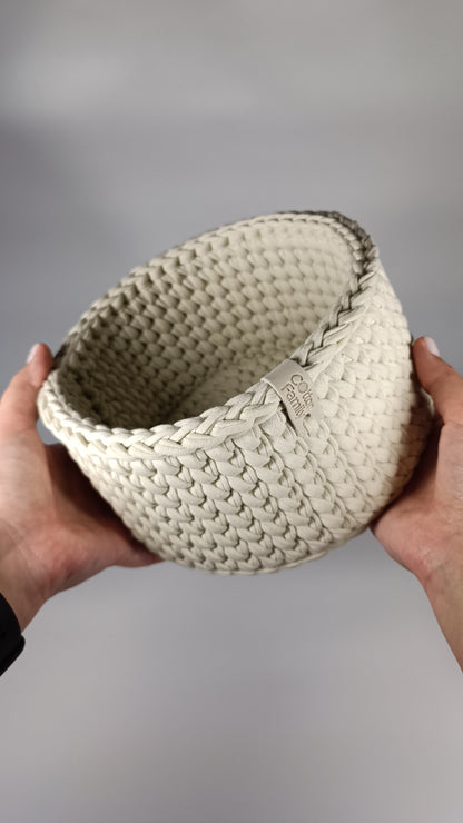 "CLASSIC" Set of 3 Round Organizer Baskets
