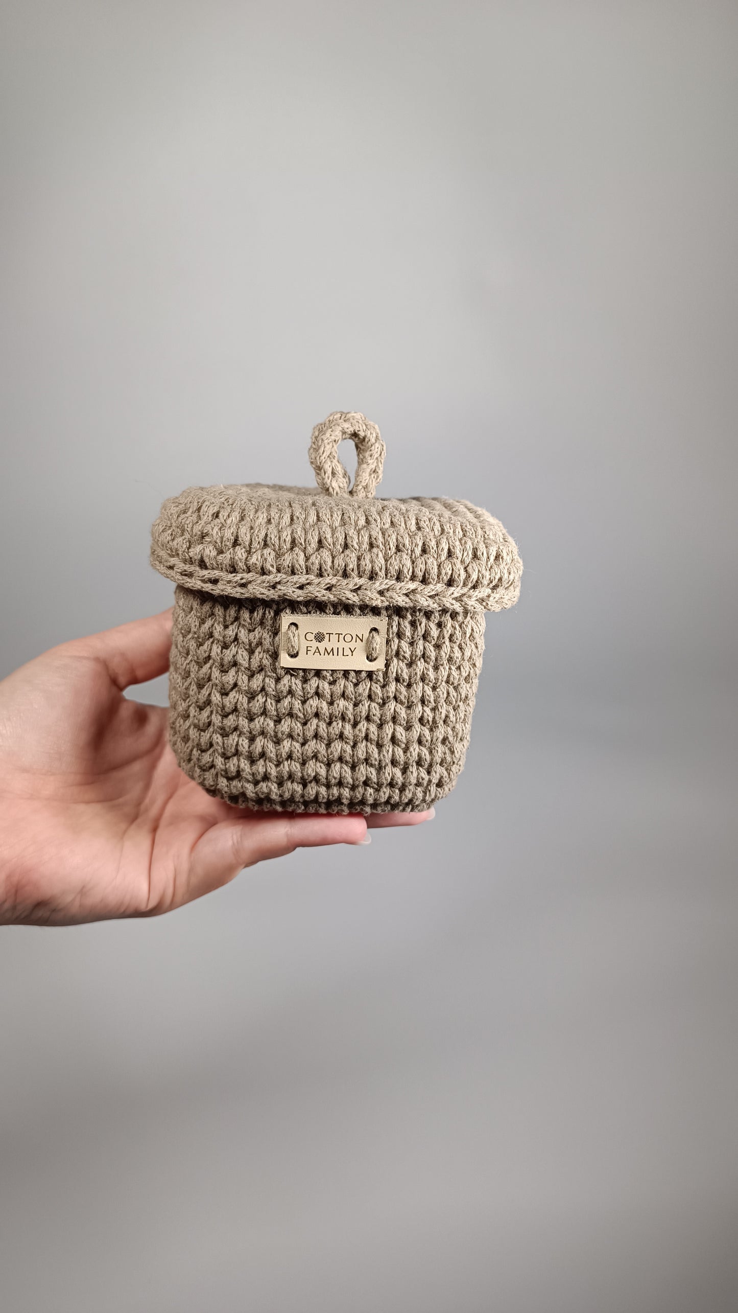 QUAD BOX Set — Coffee | Deep Neutral Handmade Organizers