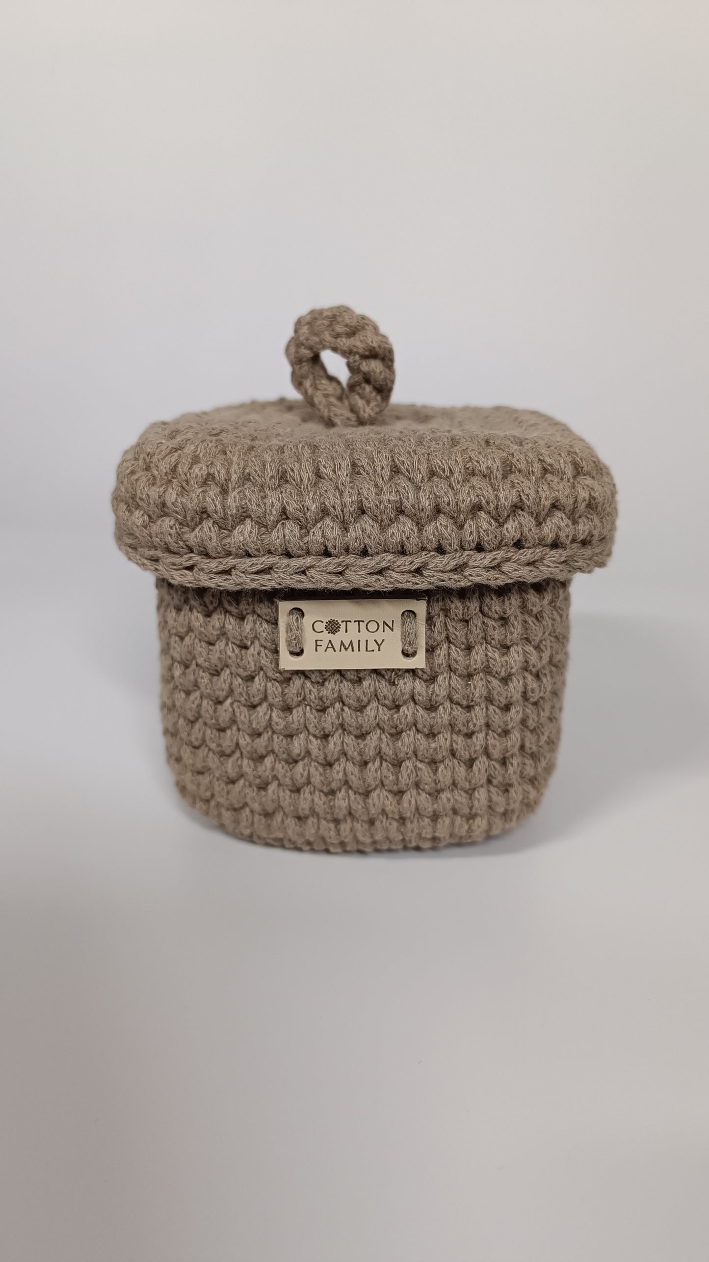 QUAD BOX Set — Coffee | Deep Neutral Handmade Organizers