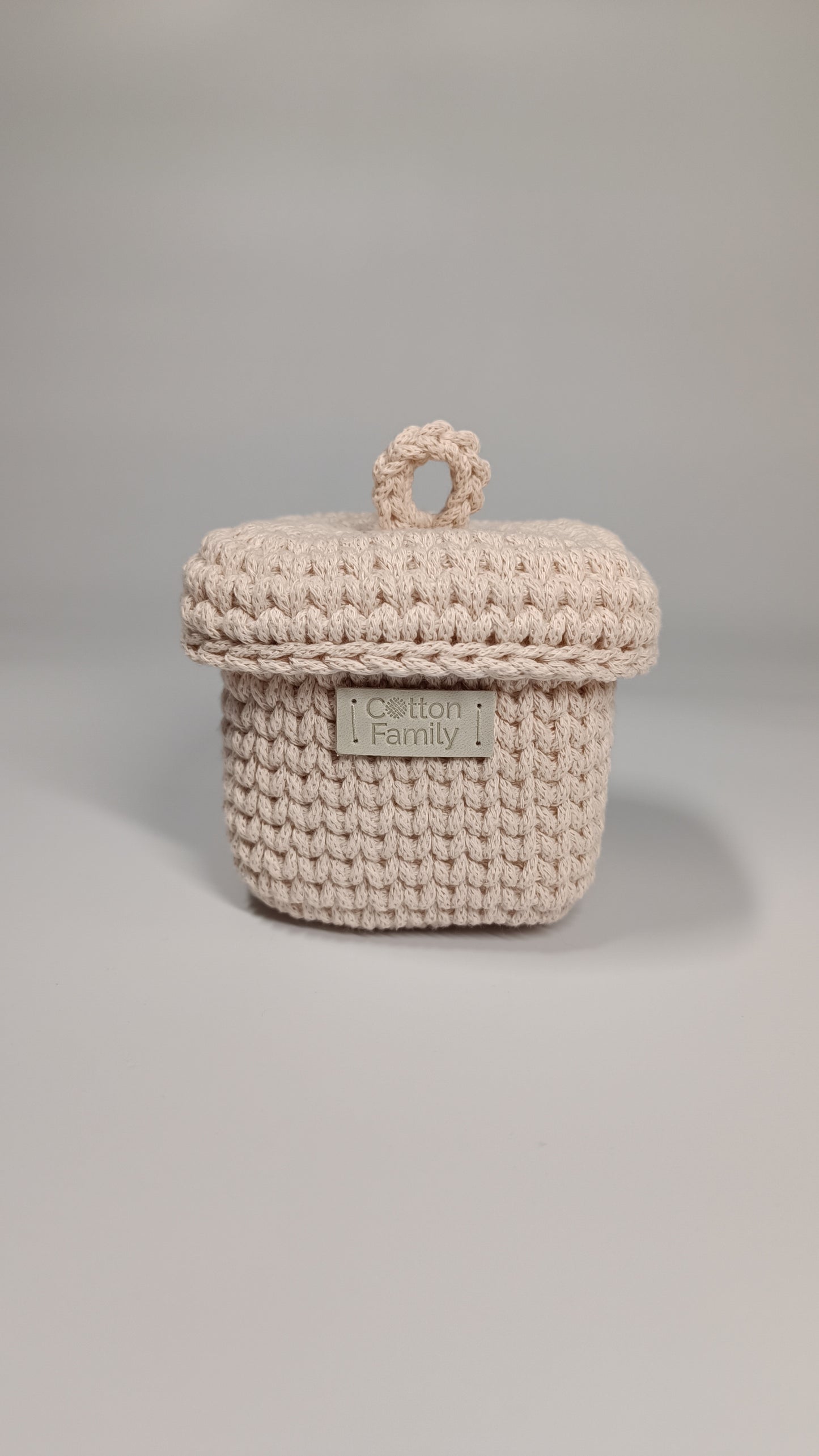 QUAD BOX Set — Nude | Soft Minimalist Cotton Storage