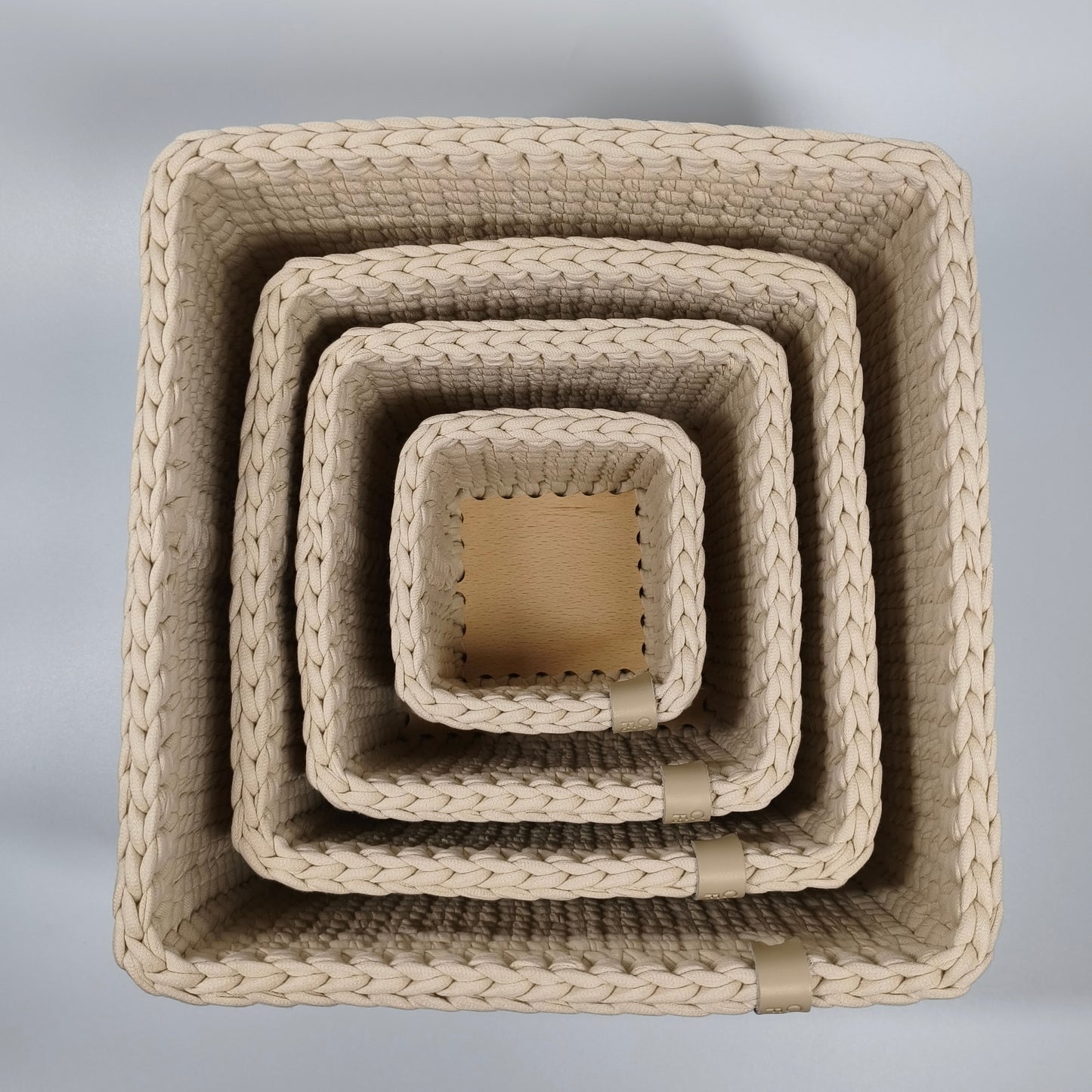 CUBE Wood Set — Powder Beige