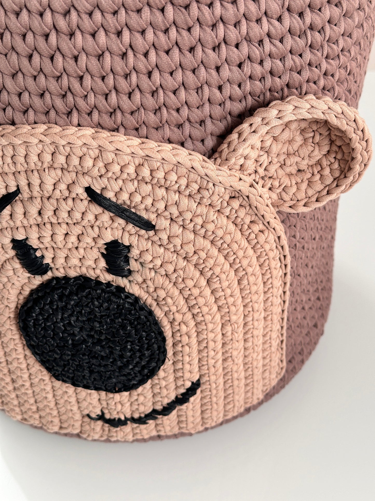 "FUNNY BEAR" storage basket MEDIUM