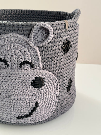 "HIPPO" storage basket MEDIUM