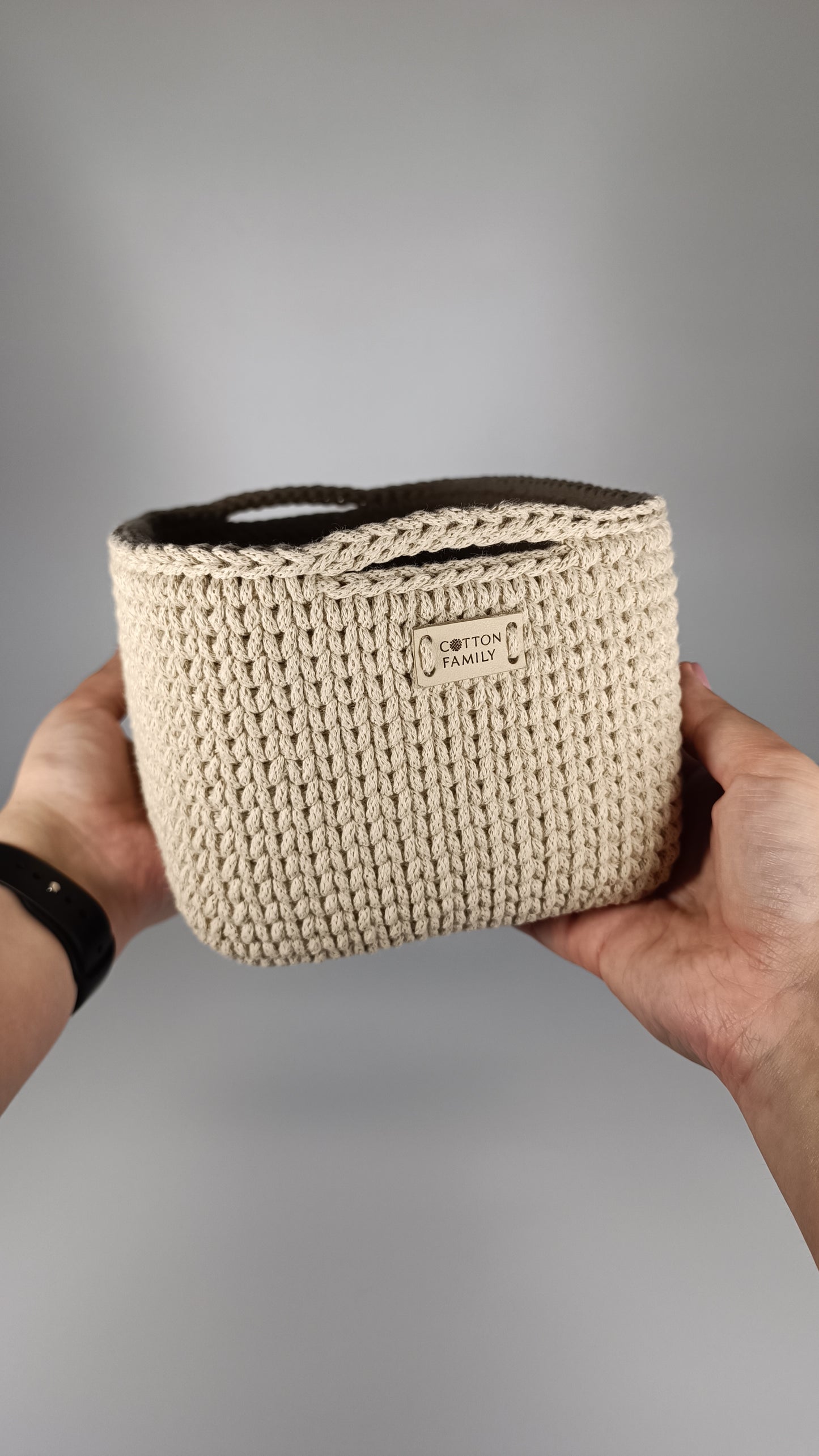 QUAD BOX Set — Beige | Natural Cotton Home Storage