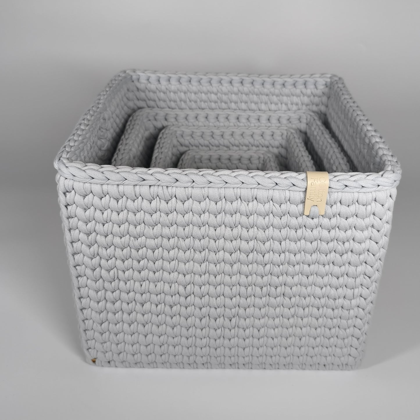 CUBE Wood Set — Silver Blue