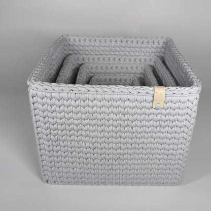 CUBE Wood Set — Silver Blue