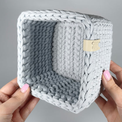 "CUBE" Набір із 3-ох квадратних кошиків-органайзерів  