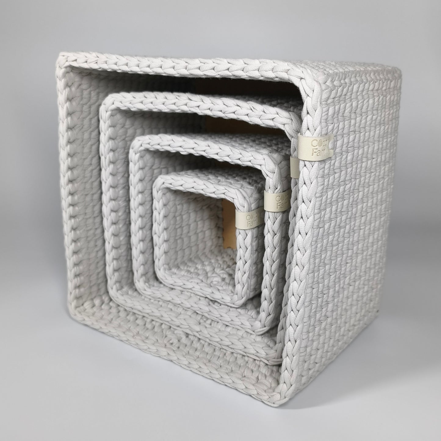 CUBE Wood Set — Stone