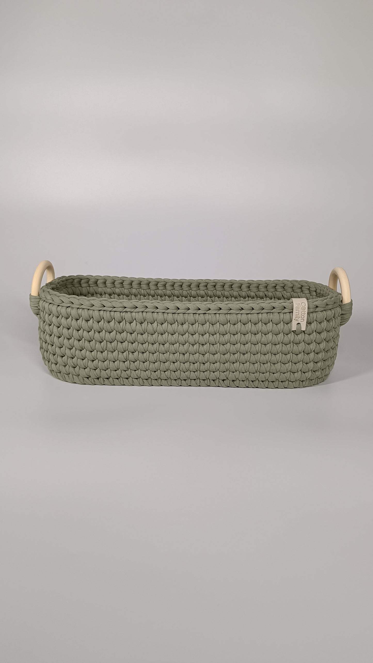 "WOODLOOP" Set of 2 Organizer Baskets