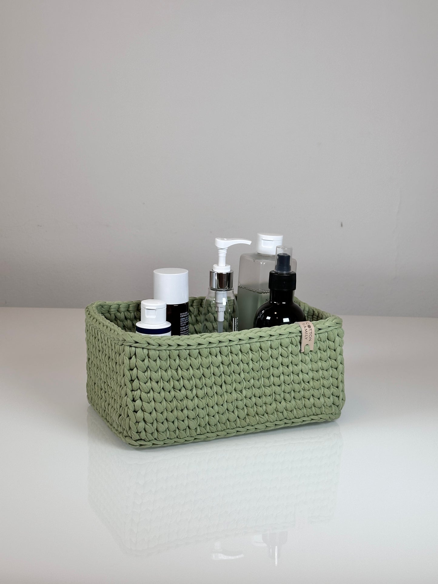 "RECTO" rectangular Organizer Basket