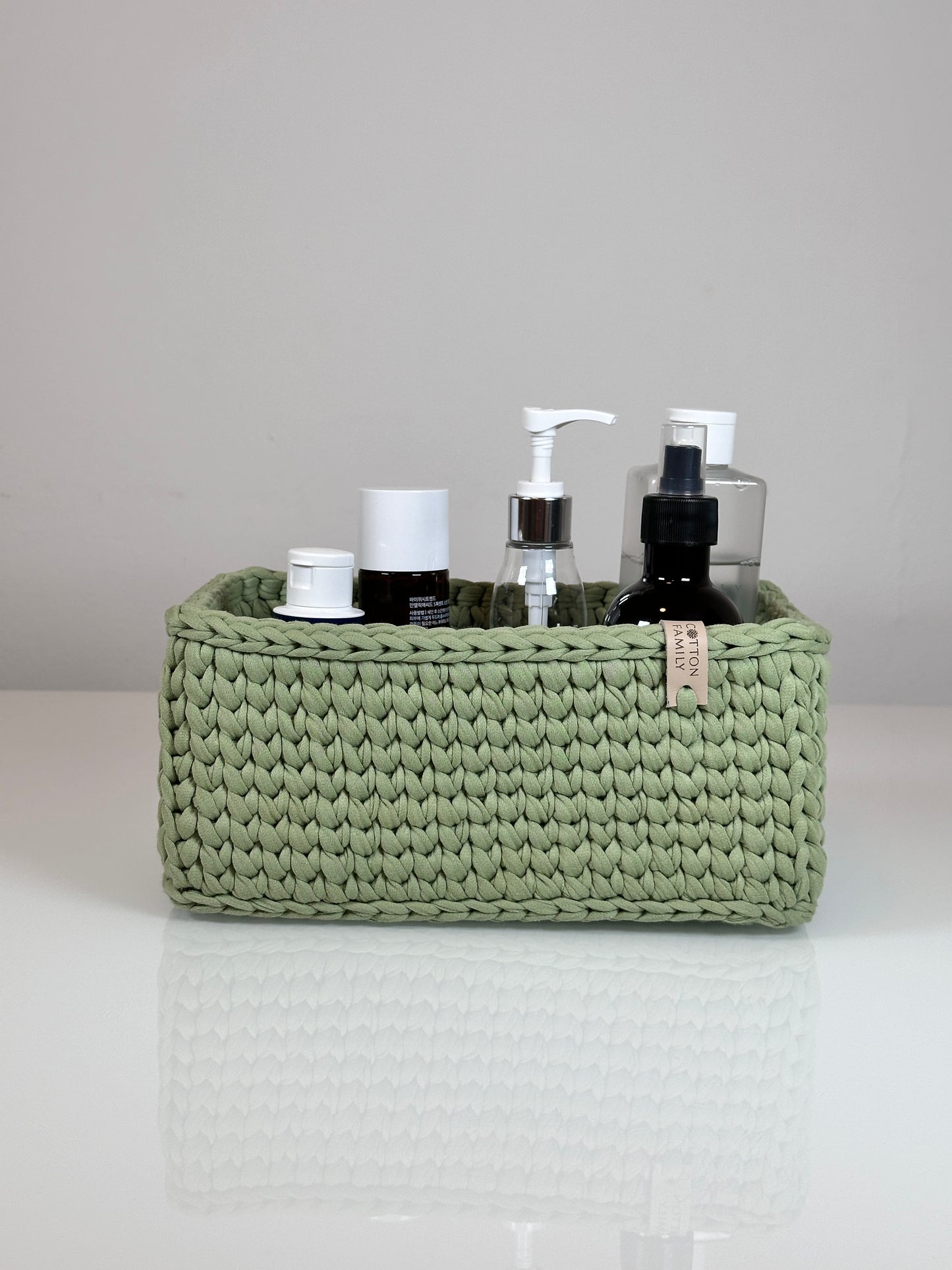 "RECTO" rectangular Organizer Basket