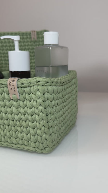 "RECTO" rectangular Organizer Basket